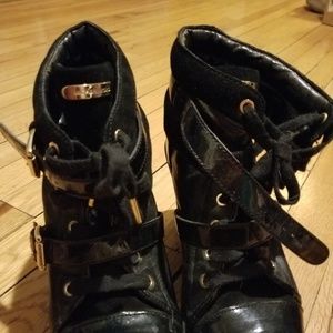 Michael Kors wedge sneakers